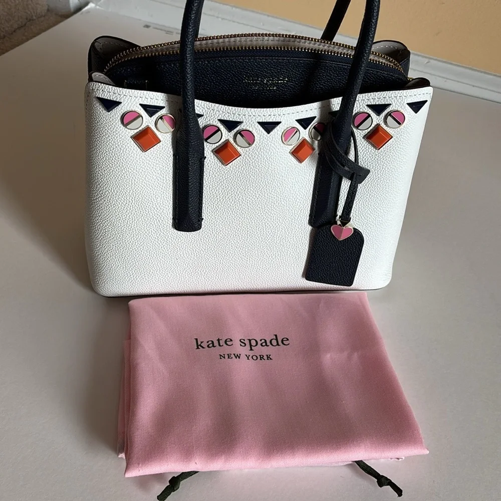 Kate Spade Margaux Jeweled Medium Satchel